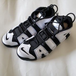 NIKE AIR MORE UPTEMPO '96 BASKETBALL SHOES-  DV0819 001 EUC (See Descript)